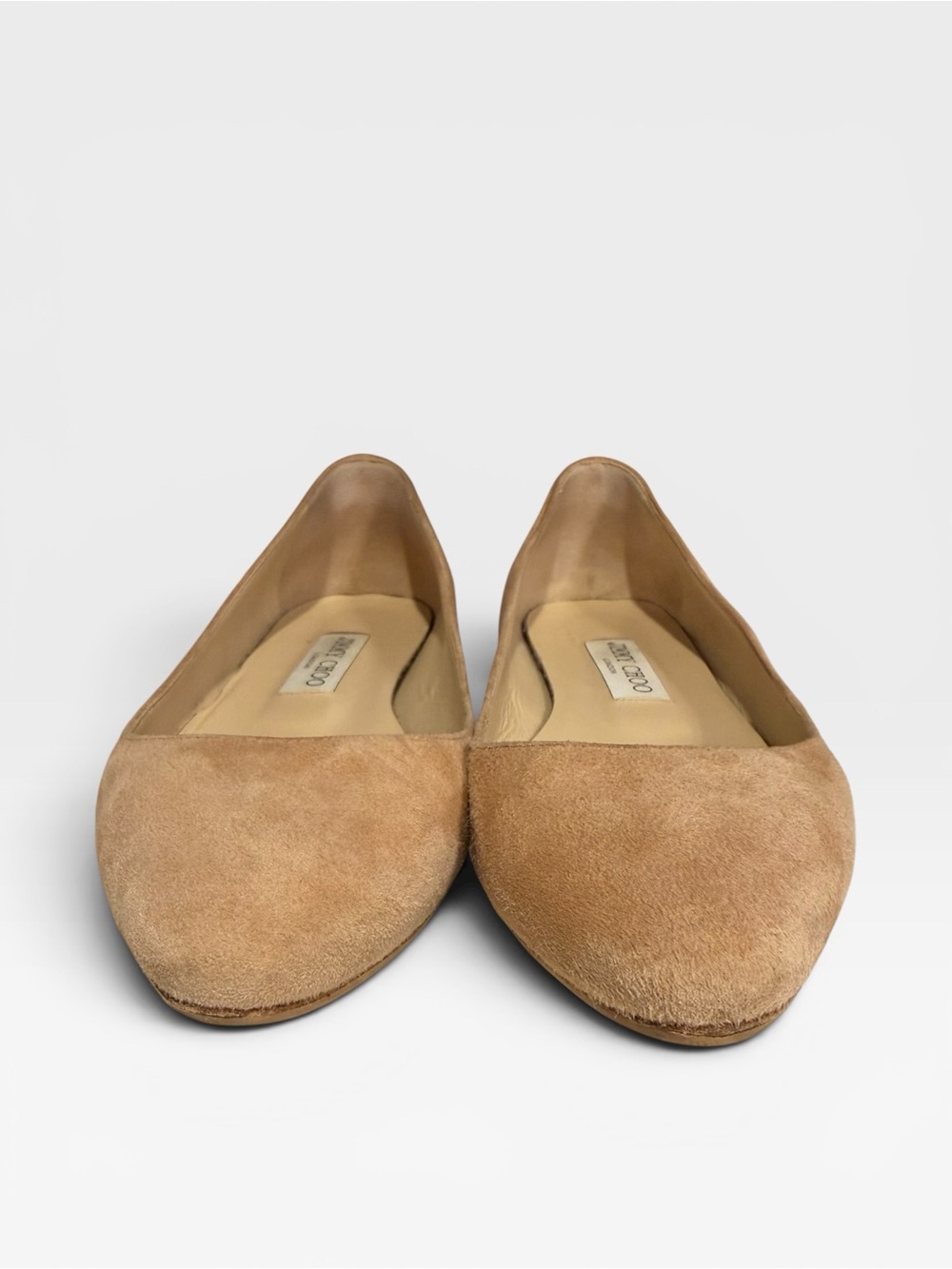 Jimmy Choo Alina Suede Flat - Picture 2 of 7